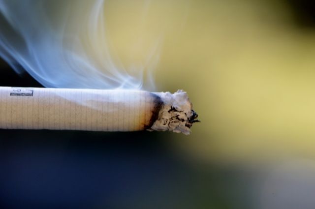 Курение может стать причиной пожара в вашем доме! 